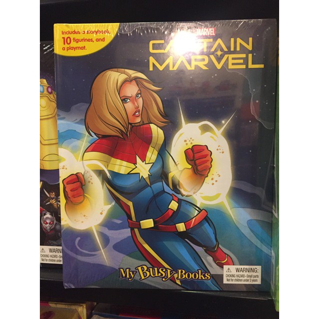 My Busy Book Captain Marvel