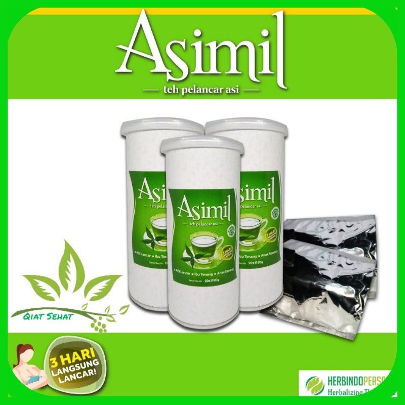 ASIMIL Asi Booster Minuman Pelancar ASI Ibu Hamil Menyusui - Teh Pelancar Asi
