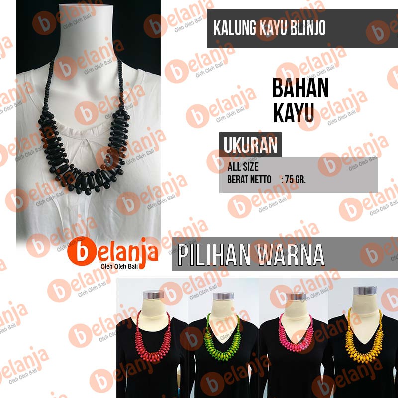 Kalung Kayu Bljo