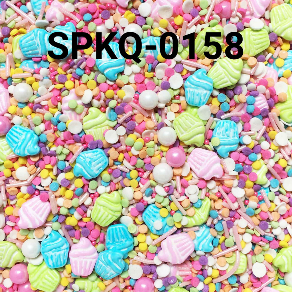 

SPKQ-0158 Sprinkles sprinkle sprinkel 250gr cupcake warna pastel yamama baking grosir murah sprinkles cake dekorasi mutiara trimit decoration story sprinklestory sprinklesstory sprinkle story yamama baking