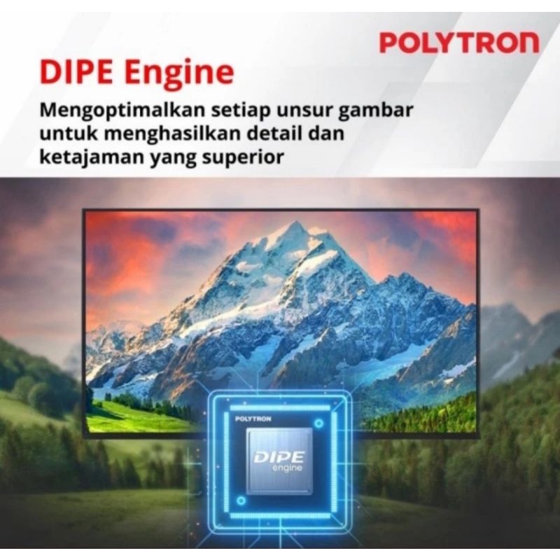 TV POLYTRON 43 DIGITAL PLD-43V7153 / V8953 / S883 (KHUSUS MEDAN)