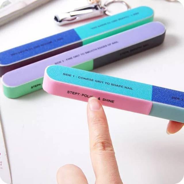 Kikir buffer kuku 7 sisi / buffer 7 step Nail File Manicure