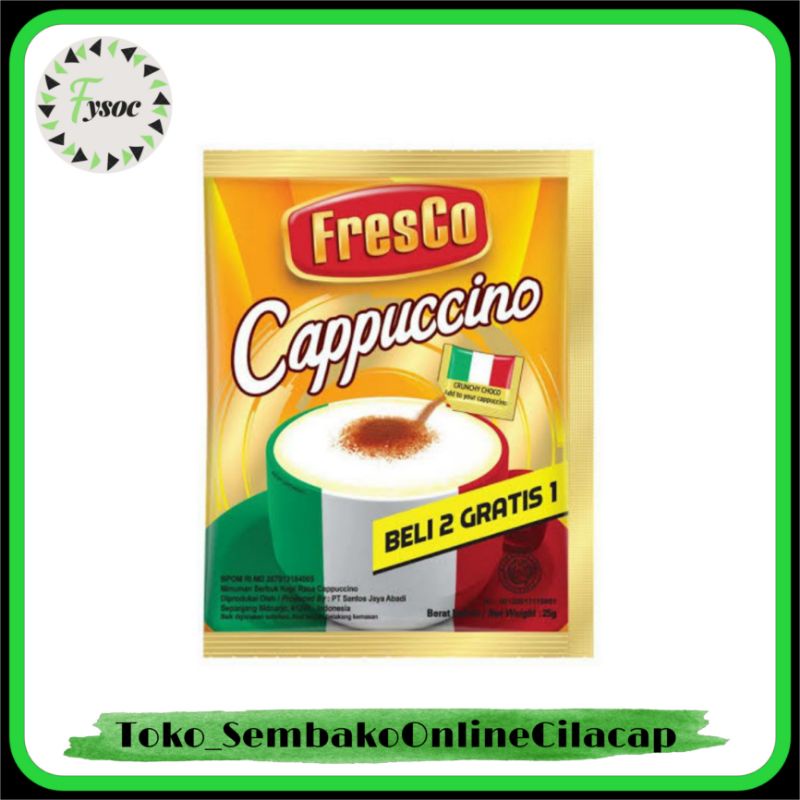 KOPI FRESCO CAPPUCINO 25GR