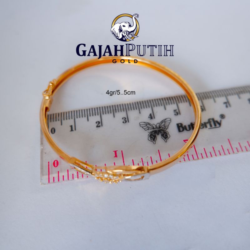 4gr Gelang Model Permata Emas Asli KodeO240552