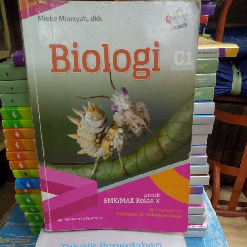 Biologi untuk SMK kelas 10 Erlangga original bekas