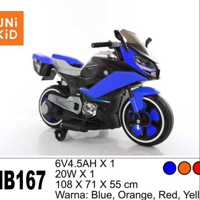 Motor aki anak MB 167 Unikid