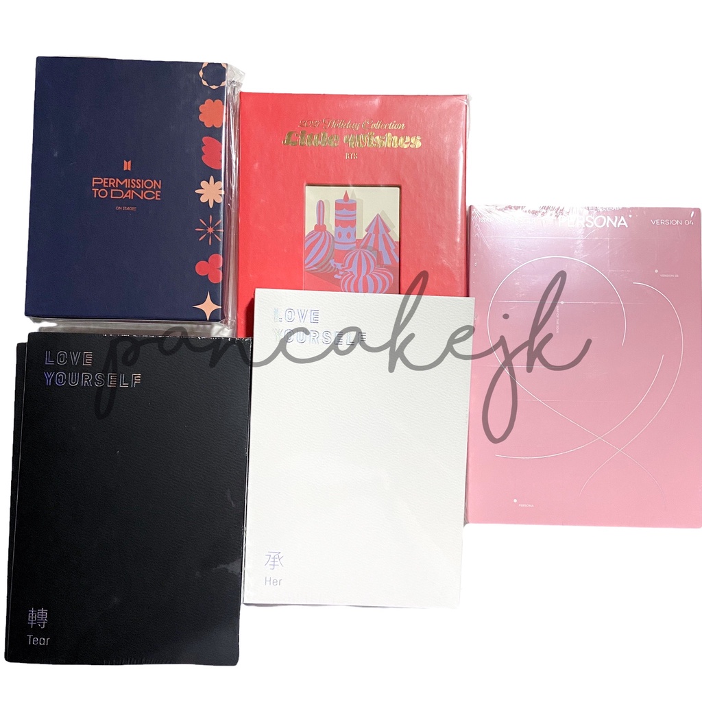 [ READY‼️ SEALED ] bts love yourself album [ her persona tear ] little wishes photobook ptd in seoul