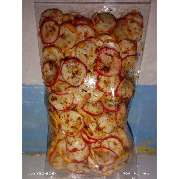 

kerupuk bantet pedas