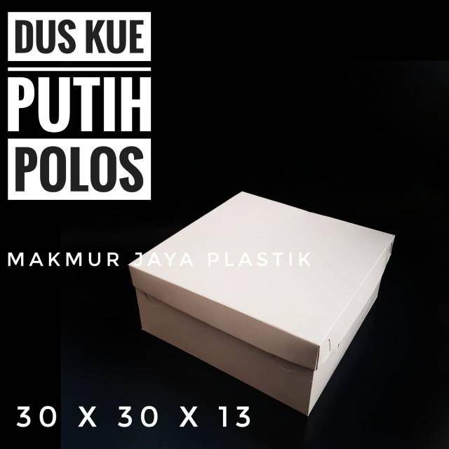 

[ DNK30 - DUS KUE POLOS ] KARDUS KUE POLOS UKURAN 30 X 30