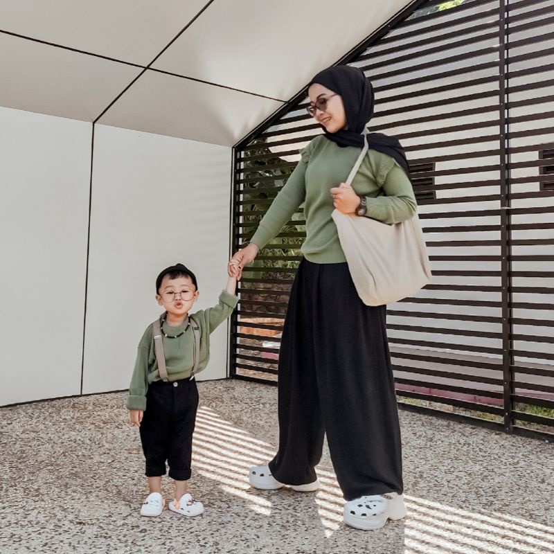 SWEATER COUPLE IBU DAN ANAK COWOK 1-5 TAHUN
