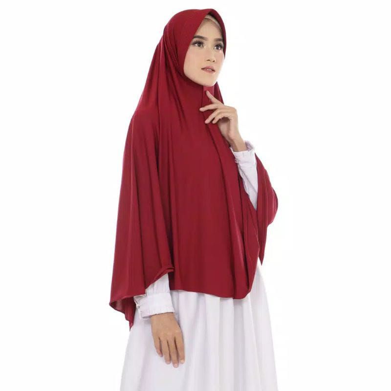Bergo Jumbo size XL/Bergo Hamidah Size XL/Hijab Instan