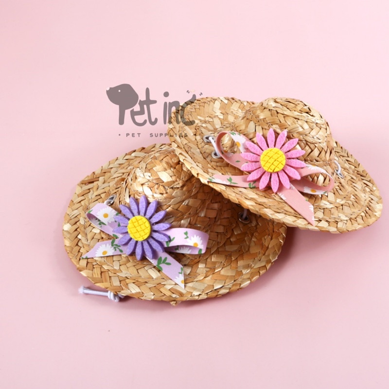 Hwari summer straw hat