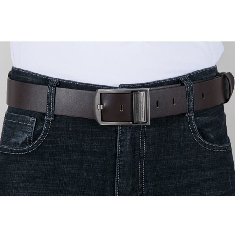 BS350 Tali Pinggang Pria Sabuk Kulit PU Man Belt