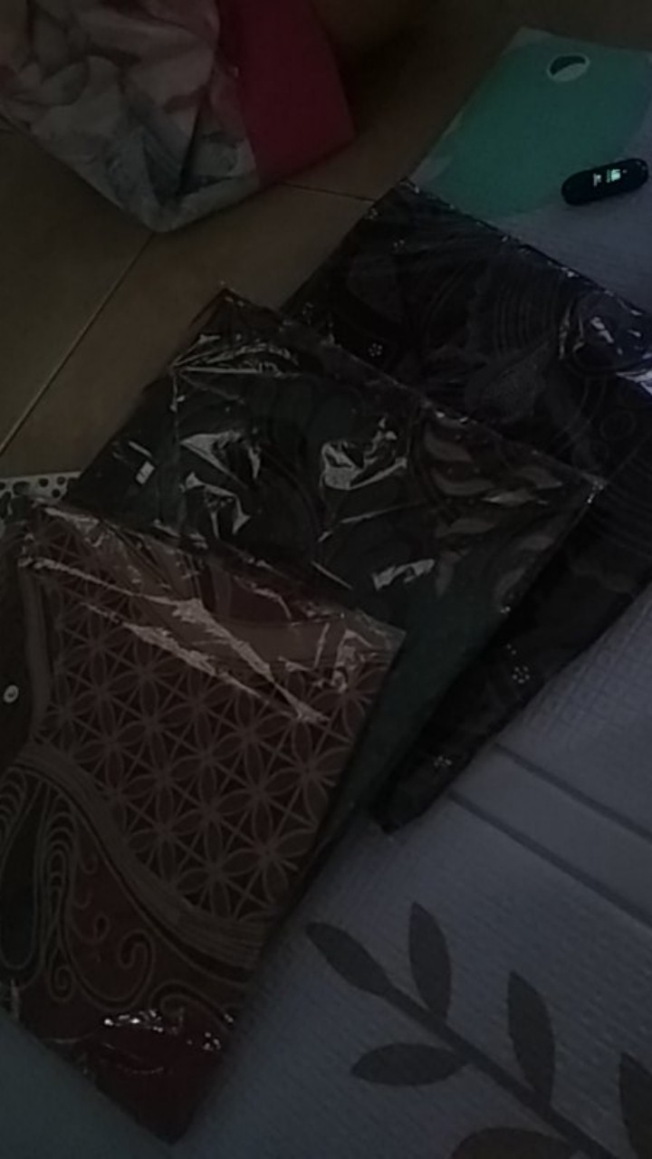 Baju Batik Pria Slimfit Big Size M L Xl Xxl Atasan Kemeja Batik Lengan Pendek Original