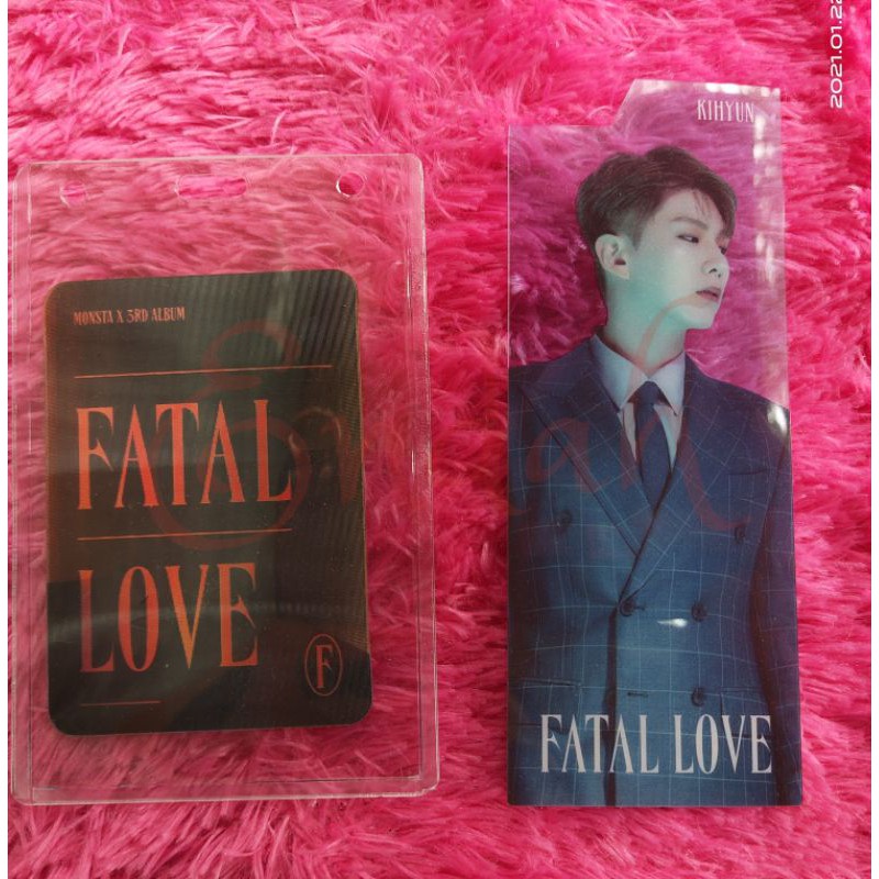 Monsta X Fatal Love Index Lenti Kihyun