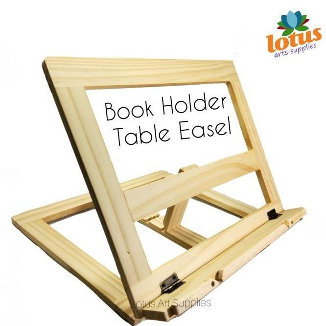 

Wooden Book Stand Holder / Table Easel