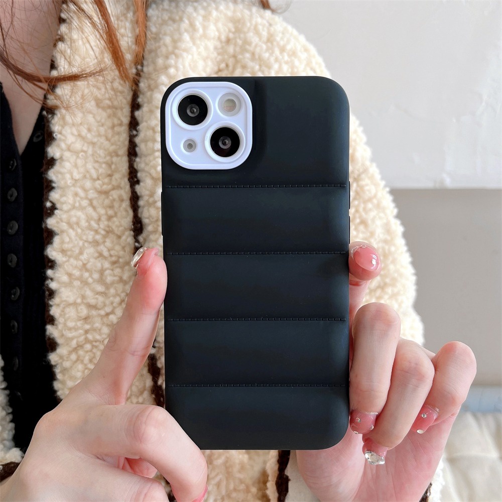 Case The Puff Bonttega Protector Camera Iphone For 13 12 11 Pro Max The Puffer Puffy Soft Case