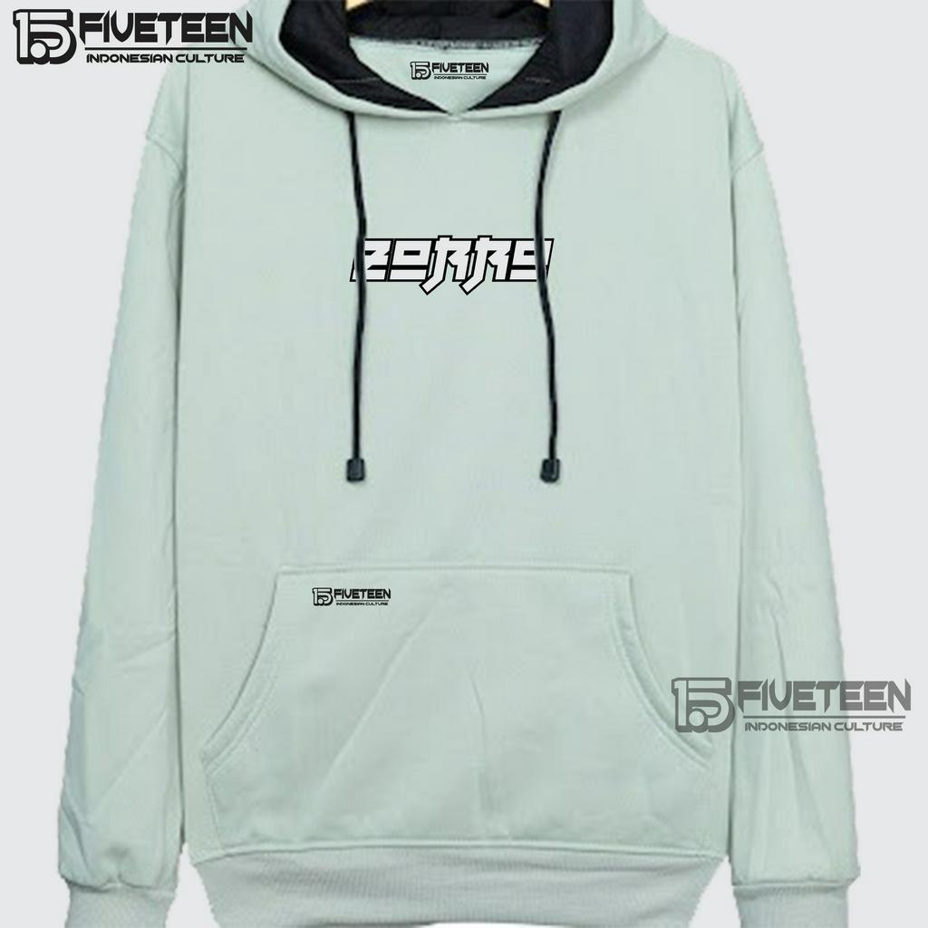 sweater hoodie pria distro original brand 15fifteen warna hijau mint list sablon depan belakang zorro hoodie cowok terbaru 2023 jaket wanita bahan tebal suwiter buat anak remaja07