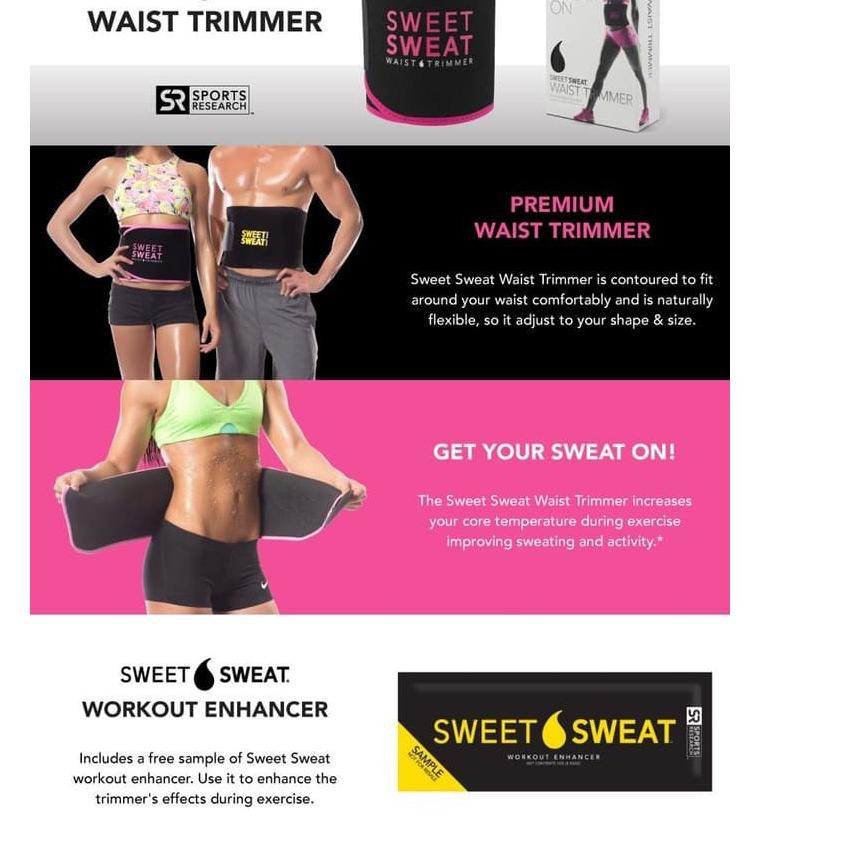 Stok Baru Korset Sweet Sweat Waist Trimmer Belt Sabuk Pria Wanita Original Zeu Shopee Indonesia