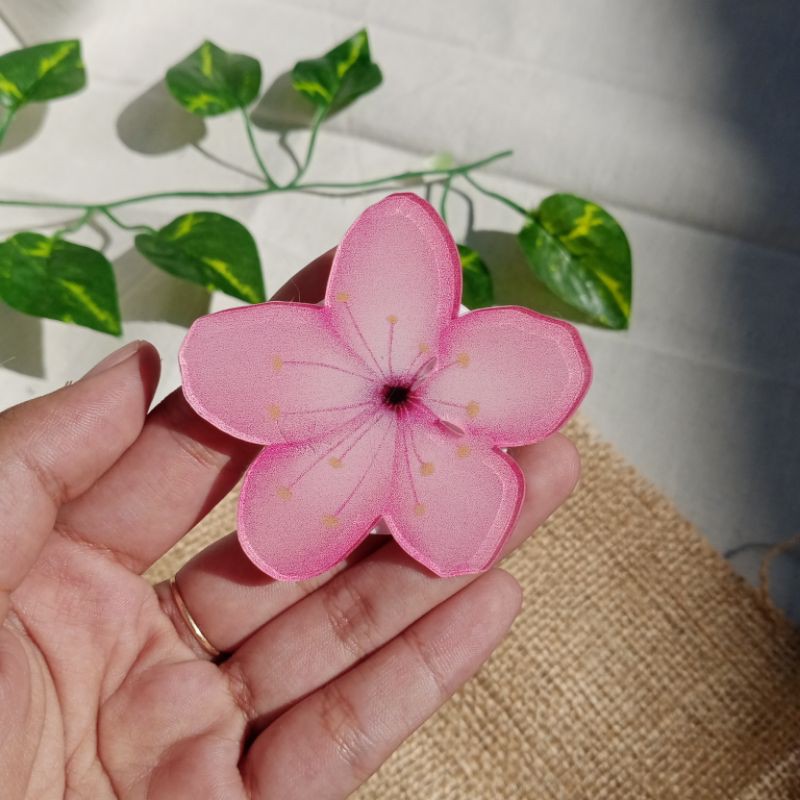 BLUME POPSOCKET "SAKURA" GRIPTOK BUNGA ACRYLIC AKRILIK