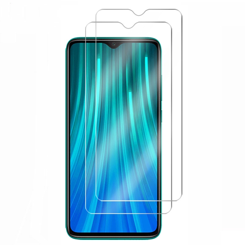 2Pcs Pelindung Layar Tempered Glass 9H untuk Xiaomi Redmi Note 8 / Note 8 Pro