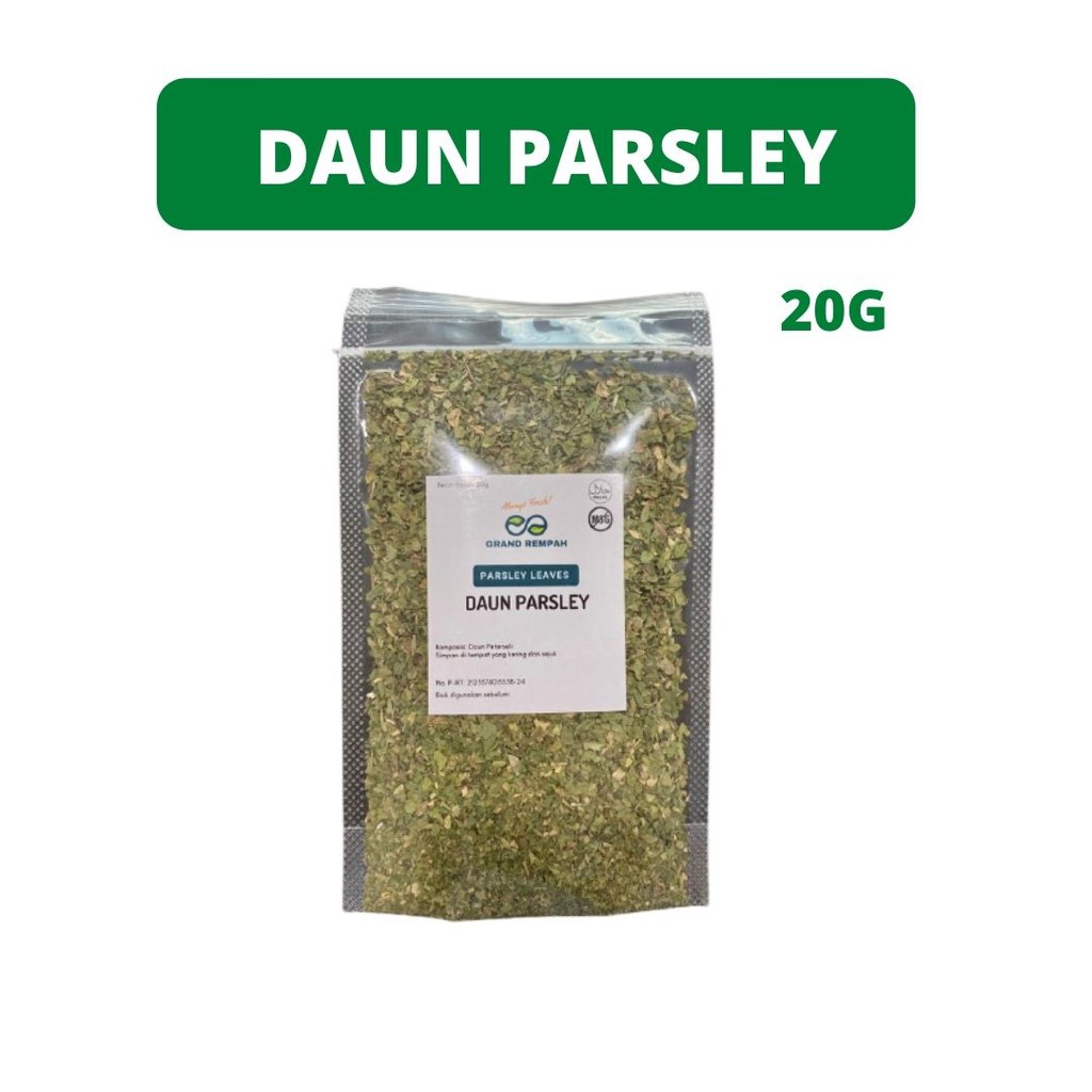 Daun Parsley Kering 20g Shopee Indonesia