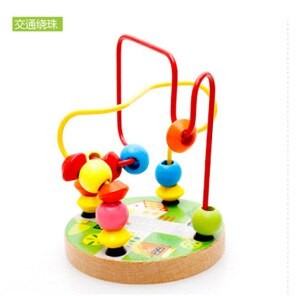 Mainan Edukasi Around Beaded Coaster Educational Toys Multicolor