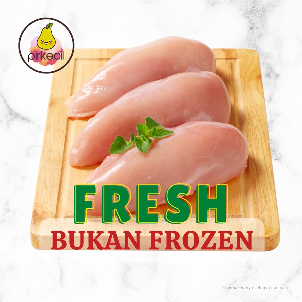 

Fillet Dada Ayam 1 kg Boneless Tanpa Kulit