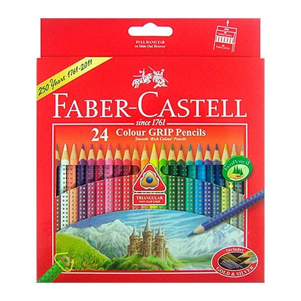 

Terbaru PENSIL WARNA COLOR PENCIL FABER CASTELL 24 WARNA COLOUR GRIP MURAH