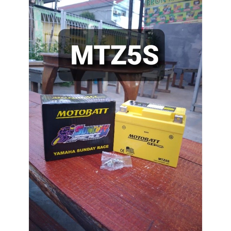 AKI ACU ACCU GEL MOTOR MOTOBAT MOTOBATT MOTTOBAT MTZ5S HONDA PRIMA PCX150 PCX 150