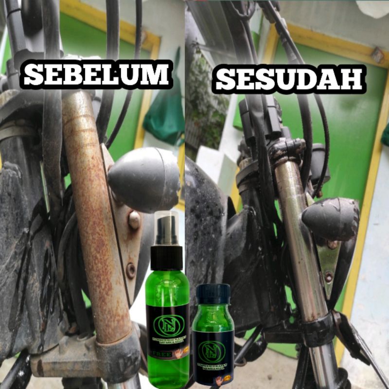 PEMBERSIH KARAT KERAK BLOK MESIN MOTOR 50 ML