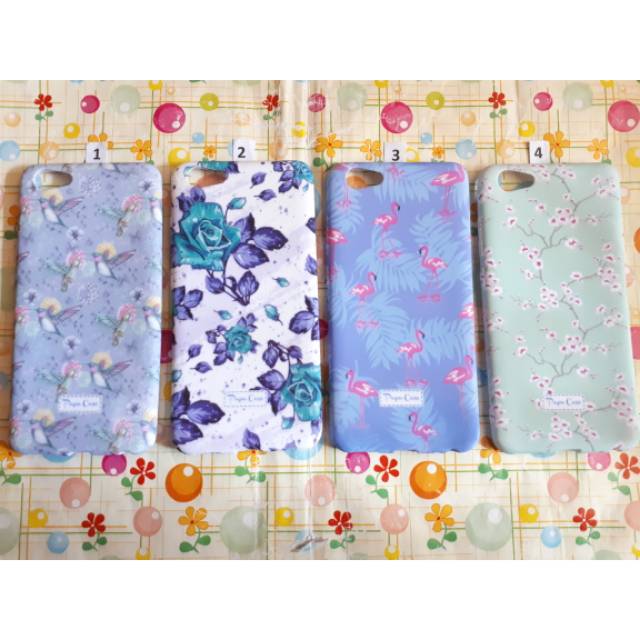 Softcase / Case Motif Bunga For Vivo Y71