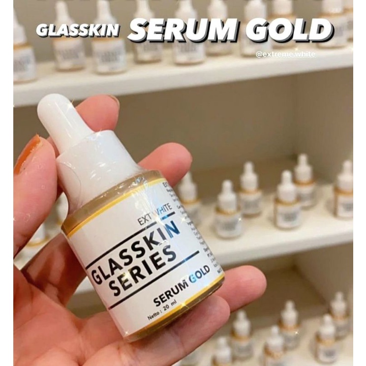 GLASSKIN SERUM GOLD | EXTREME WHITE | GOLDSKIN KOREAN WHITE SUPERBELLA
