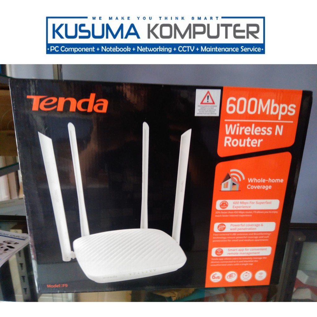 Tenda F9 Wifi router 600Mbps Wireless N Router