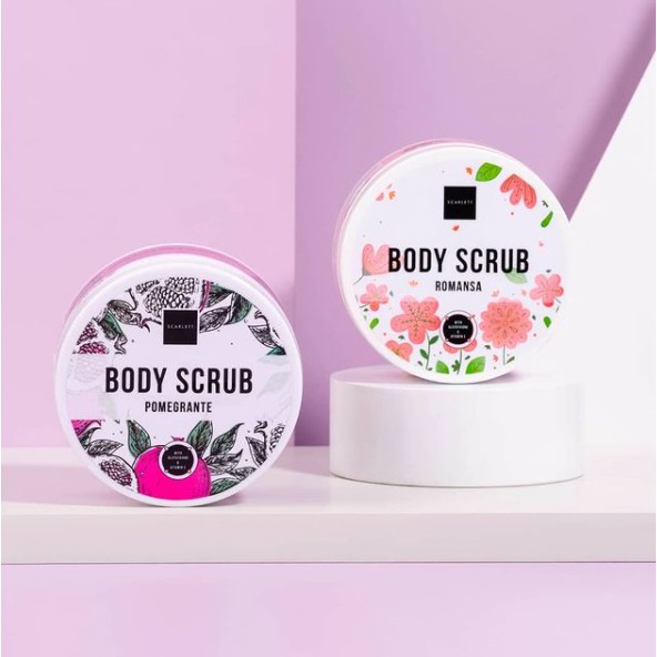 BODY SCRUB SCARLETT WHITENING / SCARLETT BODY SCRUB