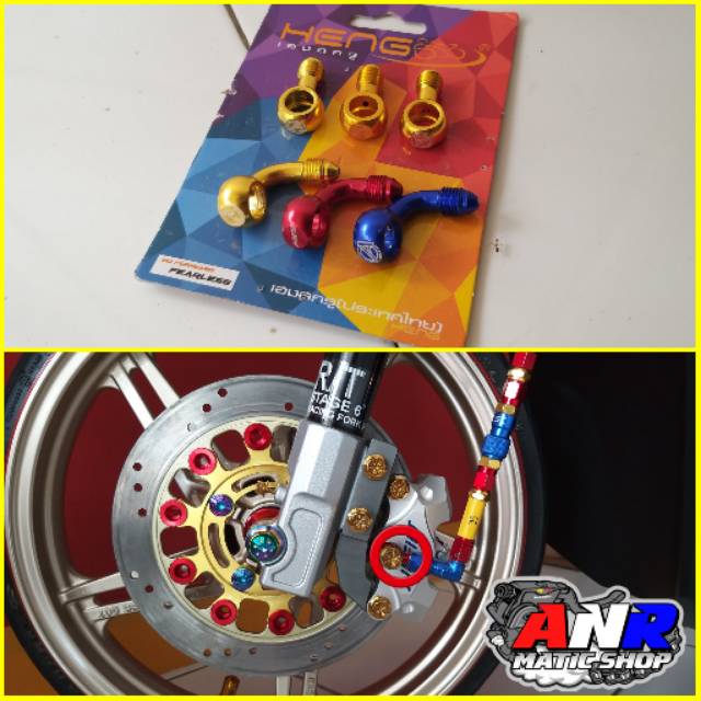 Banjo selang rem kaliper master psi crg morin thailand