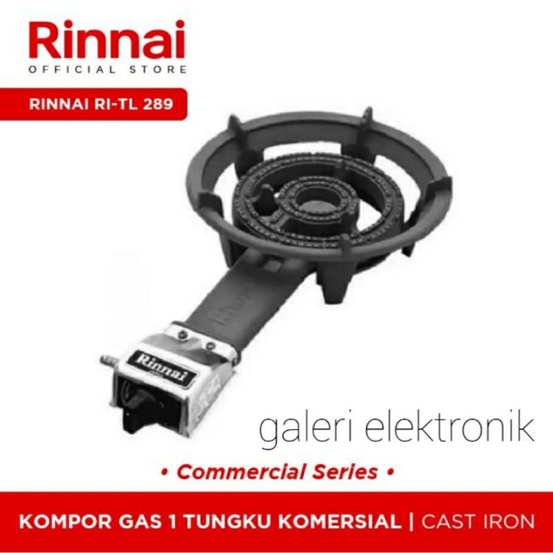 Kompor gas/kompor mawar rinnai 289RI
