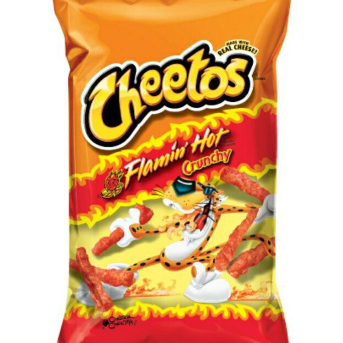 

Cheetos Flamin' Hot Crunchy 8 Oz | 226.8 Gr - Snak Flaming Flamin