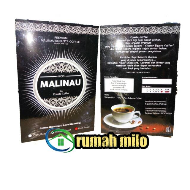 

KOPI PREMIUM MALINAU 100 GR