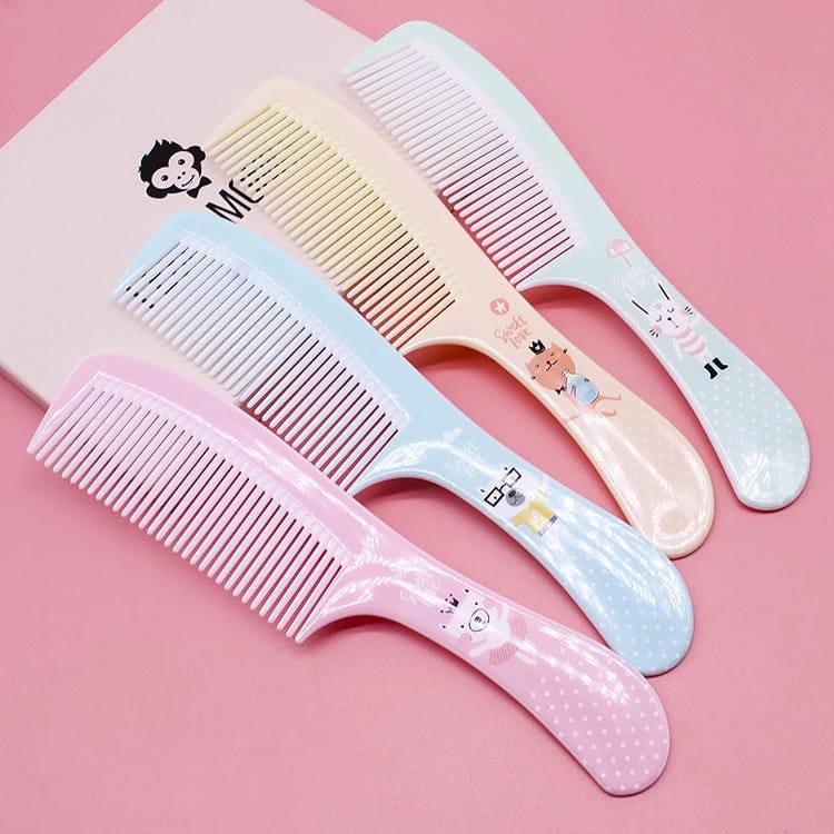 SISIR FANCY KARAKTER - SISIR GAGANG 20CM - AISHU HAIR COMB-1