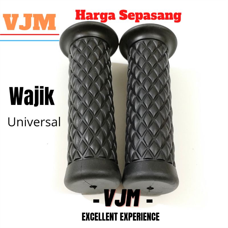 Handgrip Wajik IMPORT XSR SCOOPY FINO VESPA/MOTOR CUSTOM CLASSIC