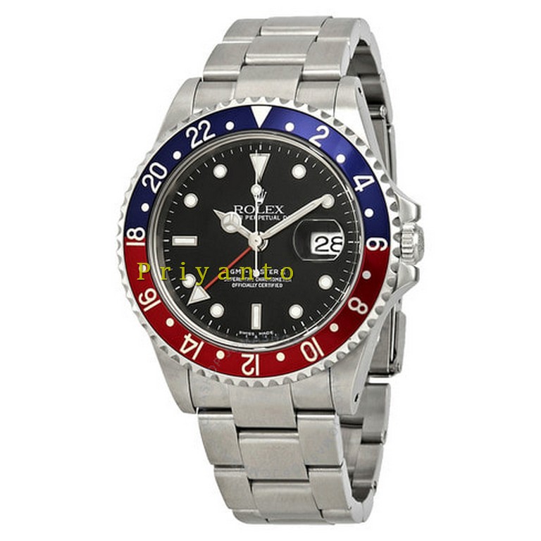 Ring Bezel Rolex gmt ring bezel insert Merah biru 38mm Jam Rolex Bezel watch