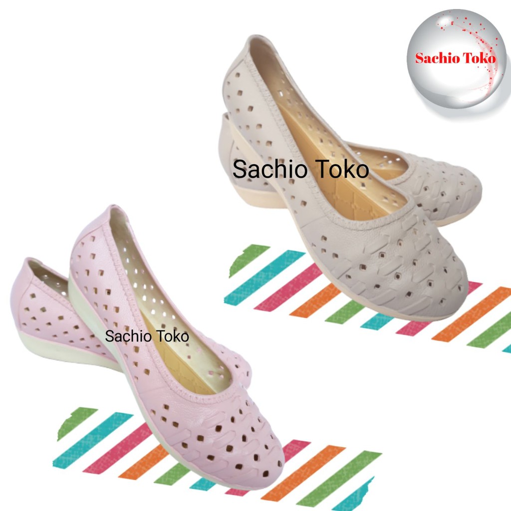 slip on karet  wanita ATT SWK 01 size 37 40 Sachio Toko 