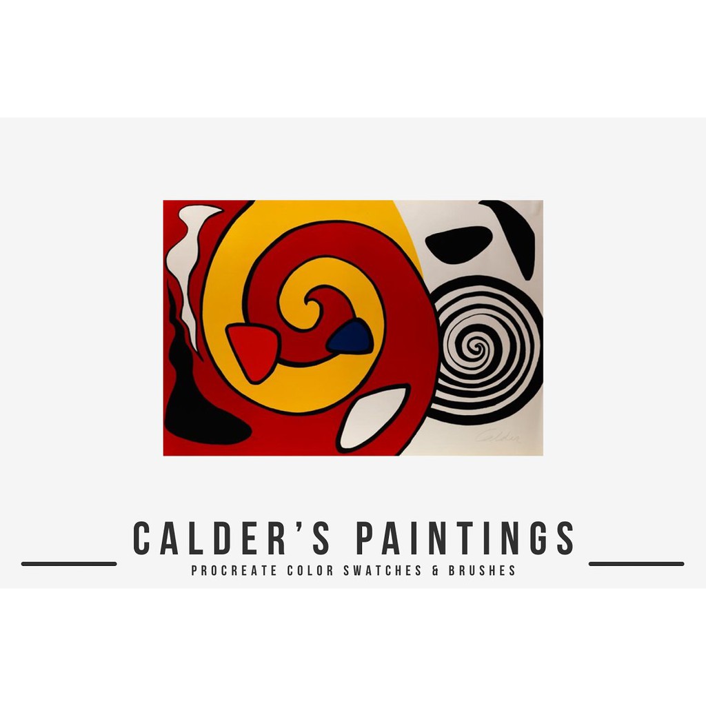 Procreate Brush - Calder's Art