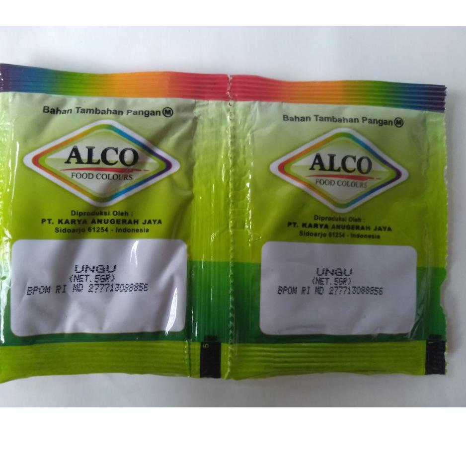 

ゖ゚ Sumbo Pewarna Makanan Bubuk Alco 5gr ㅊ