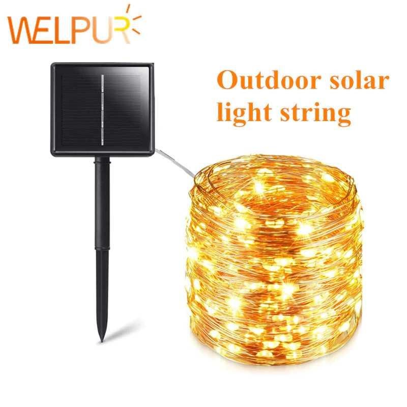 Lampu Hias Fairy Light String Solar Power 200 LED 22 Meter - LISM-11