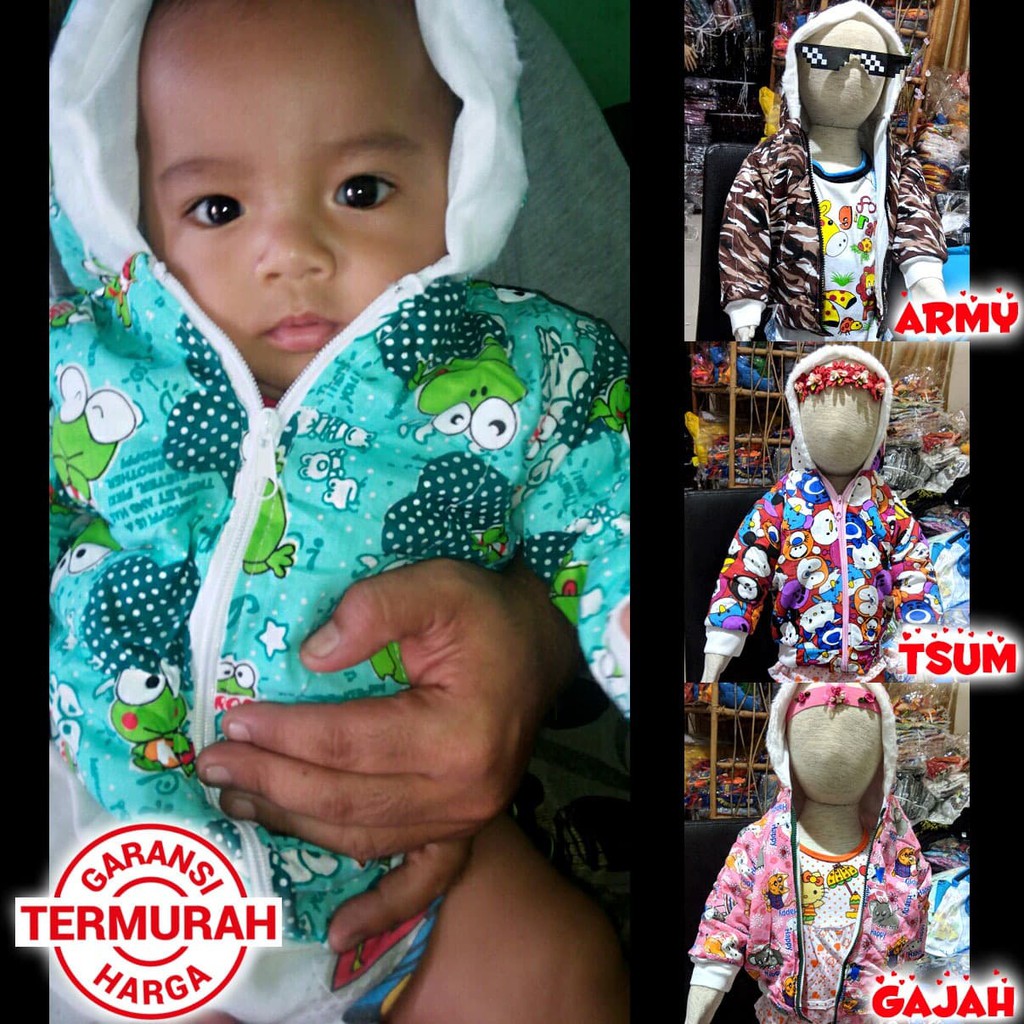 Jaket Bayi Lucu - Bayi Laki, Bear Satu