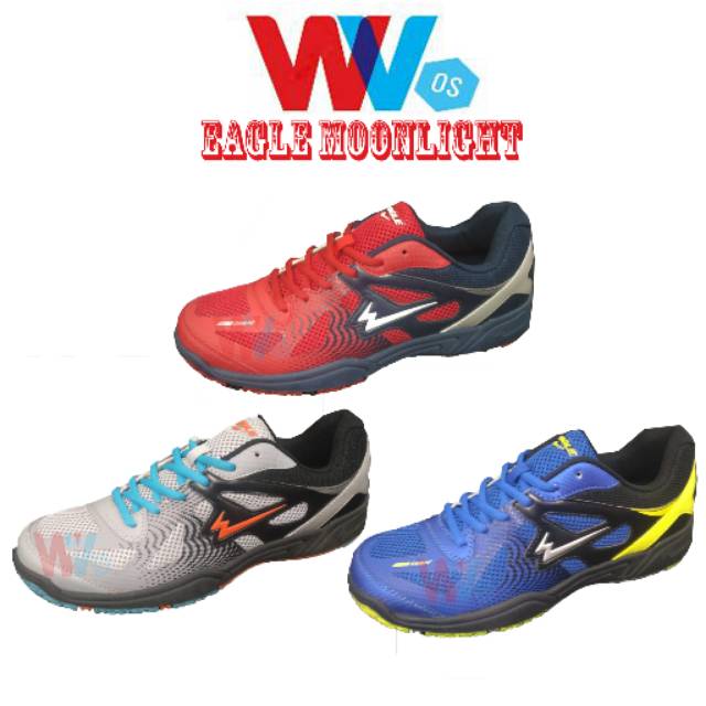  Sepatu  Badminton Eagle  MoonLight  37 44 badminton shoes 