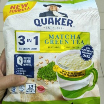 

Hazzbee #Quaker Instant Formula Baru Oat Cereal Import Malaysia Siap Saji 3 In 1