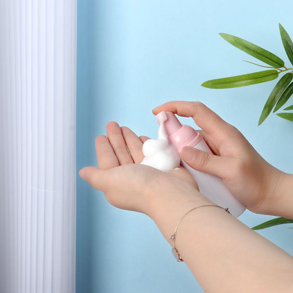 Preva 1pcs Botol Berbusa Kapasitas Besar Shampoo Shower Gel Wadah Pompa Plastik Dispenser Cairan